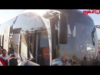 اتفرج| استقبال تاريخي للاعبي منتخب مصر في مطار القاهرة