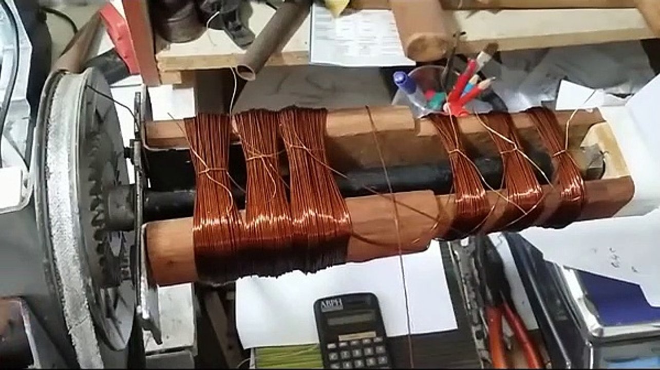 Como Rebobinar Motor de lavadora Mueller