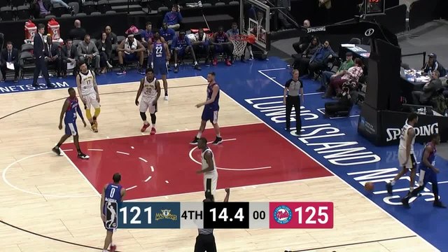Travin Thibodeaux Posts 18 points & 13 rebounds vs. Long Island Nets
