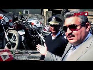 اتفرج | مدير أمن الجيزة يقود حملة مكبرة لتطهير المحاور والميادين  من الاشغالات