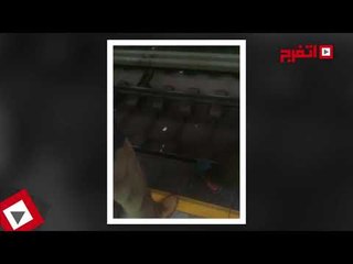 اتفرج | تكدس بمحطة مترو العتبة بسبب تعطل قطار