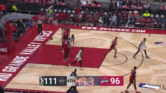 Derek Cooke Jr. Posts 11 points & 22 rebounds vs. Rio Grande Valley Vipers