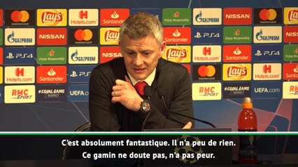 8es - Solskajer : "Rashford n'a peur de rien"