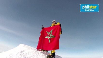 Moroccan climber inspires girls to conquer fears