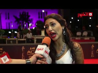 اتفرج | مي الغيطي : سعيدة بوجودي في مهرجان بيحتفي بصناع السينما