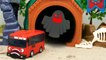 Thomas Tayo saw the Ghost in the cave. GANI, TAYO, THOMAS be careful - Kids Toys