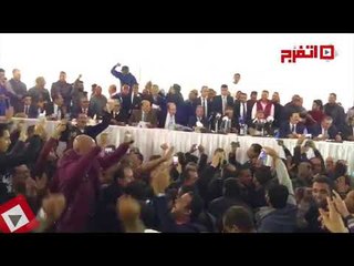 اتفرج | لحظة إعلان «مرتضى منصور» رئيس الزمالك