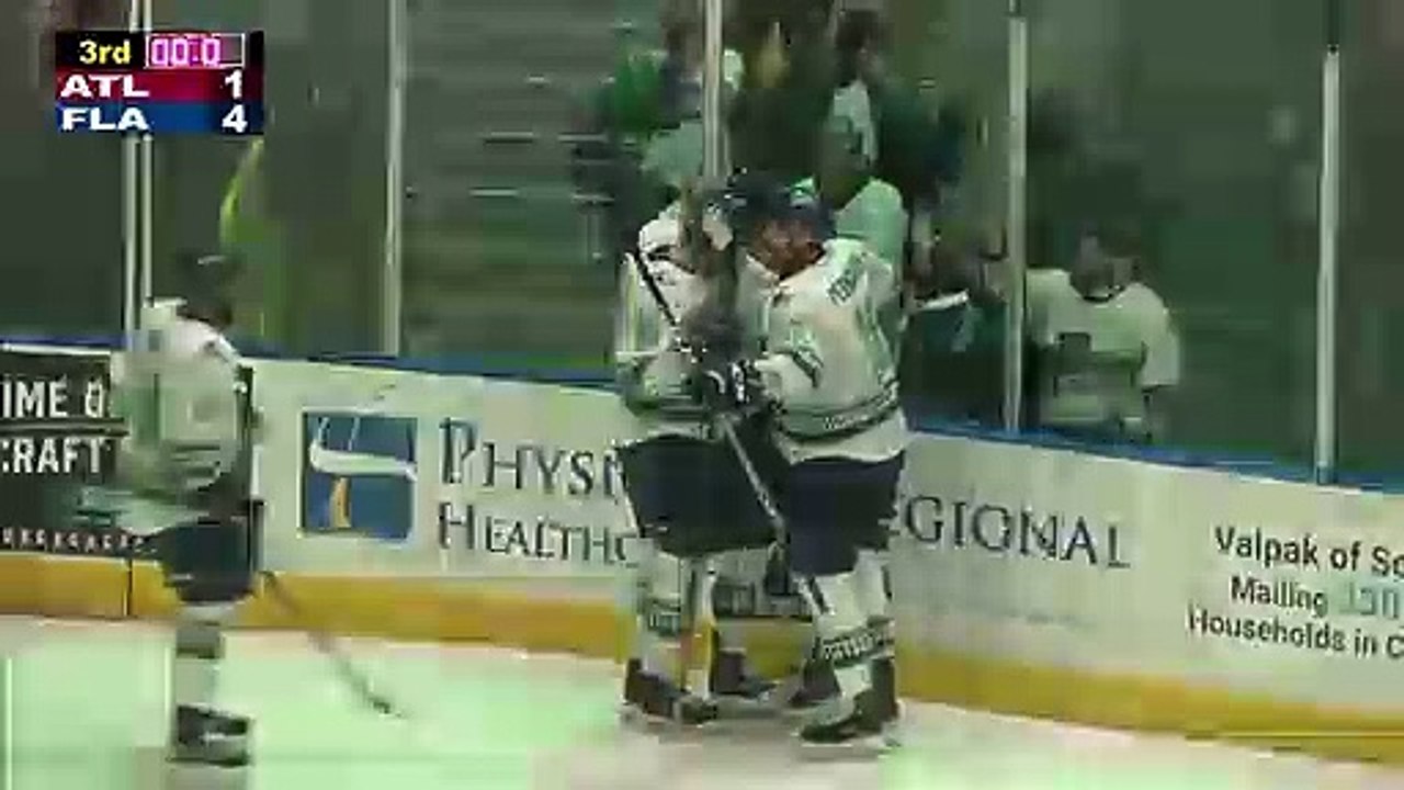 ECHL: Florida 4, Atlanta 1