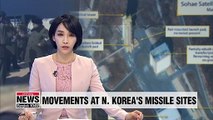 Movements detected at N. Korea's missile sites