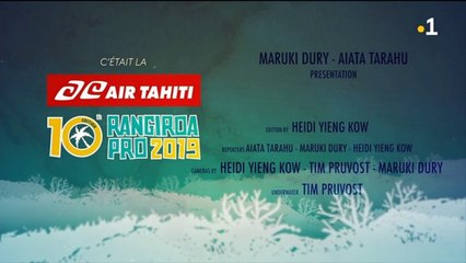 Air Tahiti Rangiroa Pro 2019 - Page spéciale #2