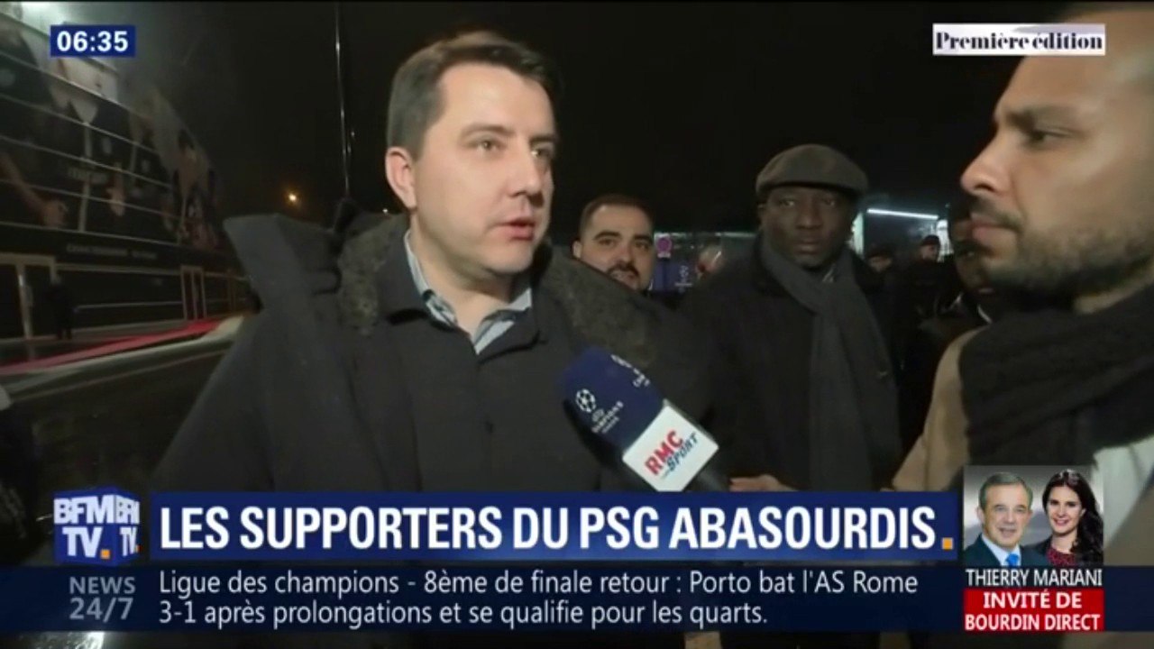 "C'est la désillusion." Les supporters du PSG abasourdis après la défaite contre Manchester