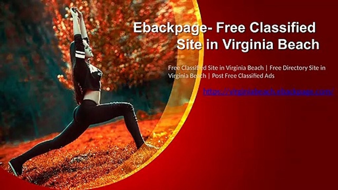 Ebackpage- Free Classified Site in Virginia Beach