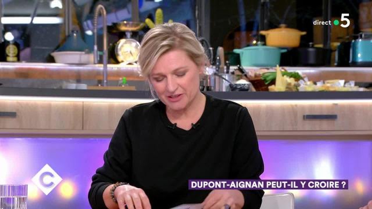 Nicolas Dupont-Aignan prié de quitter le plateau à la demande d'Elisabeth Lemoine - C à vous mercredi 6 mars