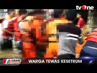 Rumah Kebanjiran, Warga Tewas Akibat Tersengat Listrik