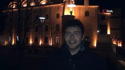 Brezilya'dan geldi, ilk defa kar gördü