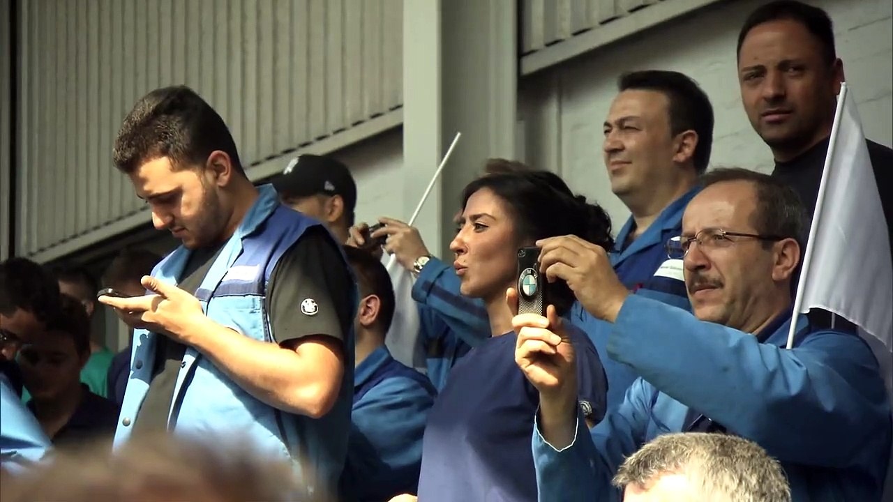 BMW DTM Cars Making Donuts