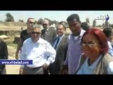 وزير الآثار يتفقد مشروعات غرب الاقصر