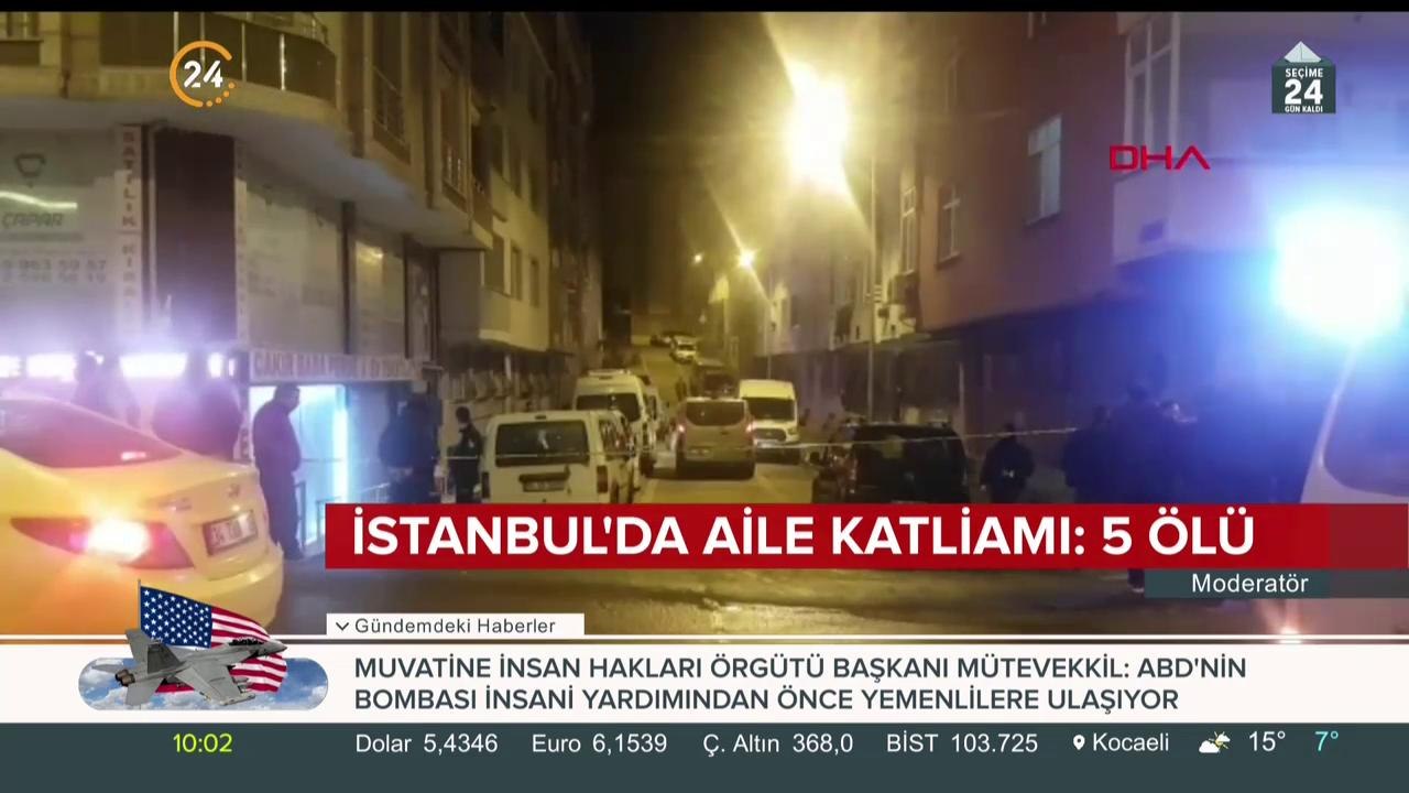 İstanbul'da katliam