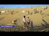محافظ الفيوم يشهد فعاليات البطولة الدولية للتزحلق على الرمال