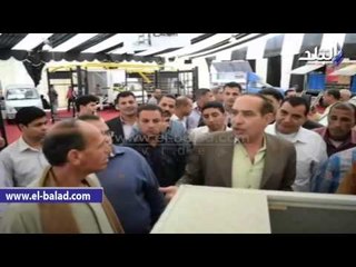 لليوم الثانى إستمرار توافد الشباب على معرض معدات المشاريع الصغيرة بالمنيا