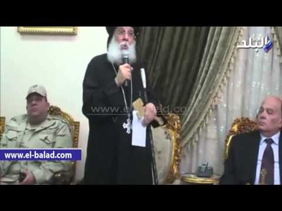 الأنبا داود فى كاتدرائية العذراء بالمنصورة: "ال...