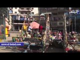 مواطنون بالدقهلية يحتفلون بشم النسيم في الحدائق العامة