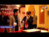 شعبان عبد الرحيم وهند عاكف  يحتفلان بـ 