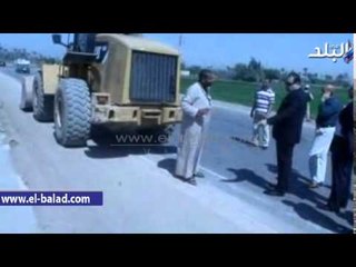 حملات مكبرة للنظافة ورفع المخلفات بدائري الفيوم