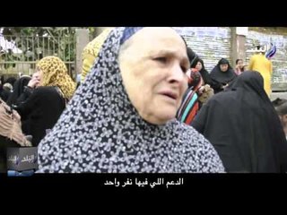 سيدة عجوز"تبكى"أمام مكتب تموين لعدم إستخراج الكارت