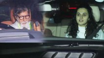 Amitabh Bachchan and Taapsee Pannu host special screening of Badla | FilmiBeat
