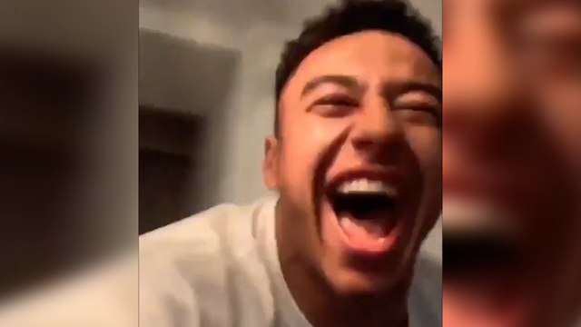 La folle explosion de joie de Jesse Lingard après la victoire des Red Devils