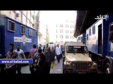 إخلاء ميدان رمسيس من الباعة الجائلين