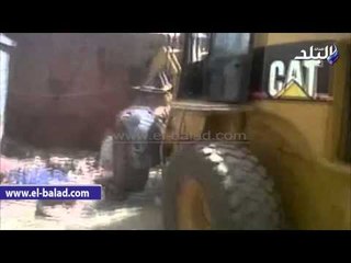 إزالة تعديات على 516 متر من أملاك الدولة بكفرالشيخ