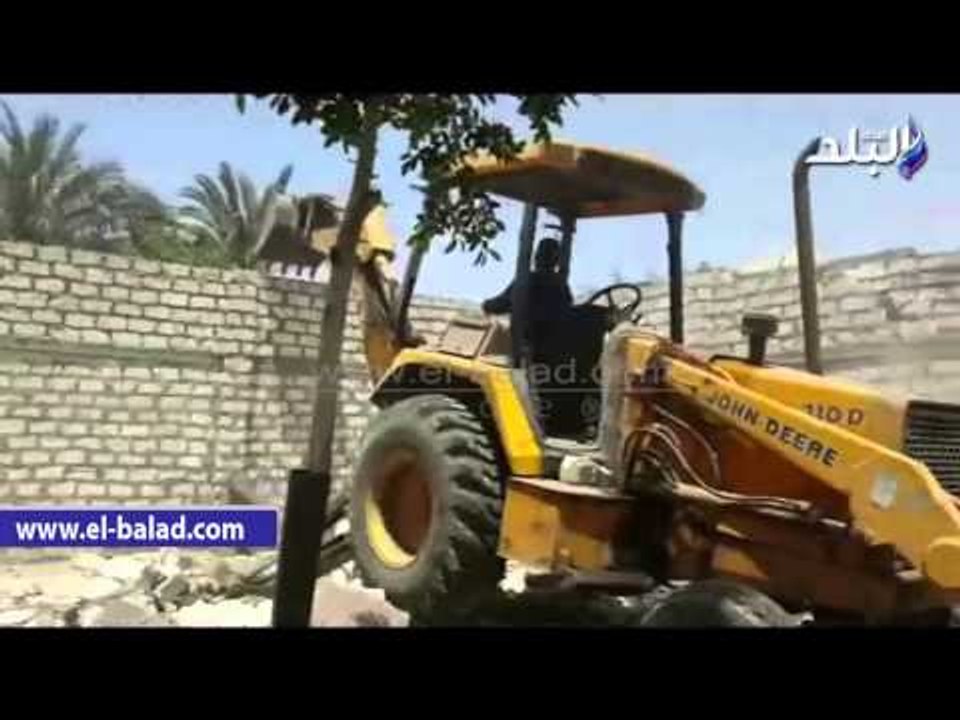 إزالة 86 حالة تعد على الأراضى الزراعية بالمنيا