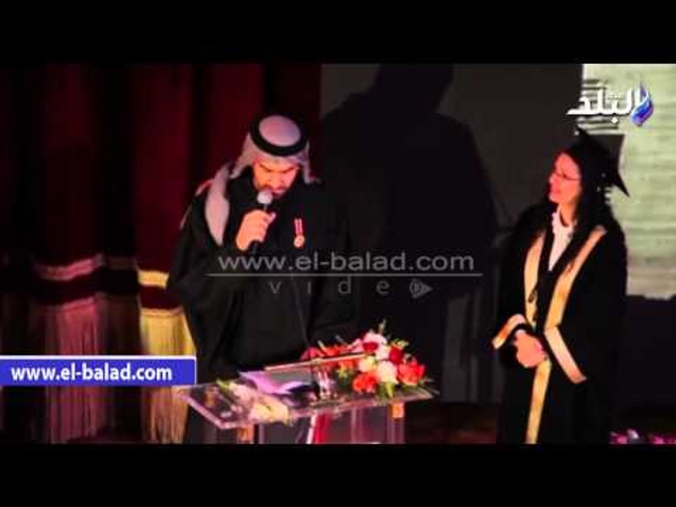 اكاديميه الفنون تمنح حسين الجسمي الدكتوراه الفخريه