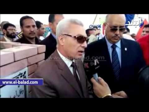 وضع حجر الأساس لمشروع الاسكان التعاوني الاستتثماري بحي المناخ فى بورسعيد