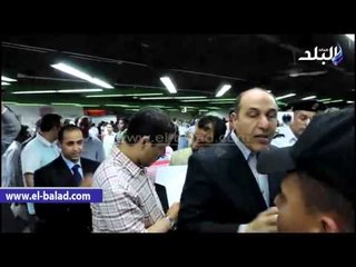 مدير شرطة النقل يتفقد محطات المترو والسكك الحديدية   ويطالب بحسن معاملة الجمهور