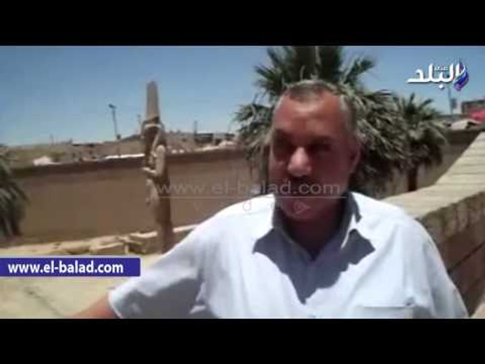 مقابر أخميم تعيق اكتشاف معبد رمسيس الثاني بسوهاج  وعوامل التعرية دمرت الجزء المكتشف