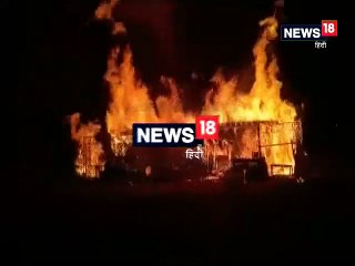 मेड़ता सिटी में युवकों ने मामूली विवाद के बाद होटल में लगा दी आग