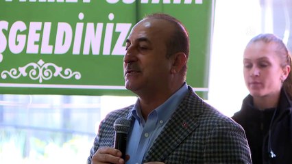 Bakan Çavuşoğlu: 'Bizim ittifakımızın içinde vatanını, milletini seven insanlar var' - İZMİR