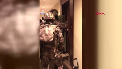 İstanbul- 'Arap Emrah'ın Adamlarına Yapılan Operasyonda Polis Kamerasına Yansıyan Görüntüler