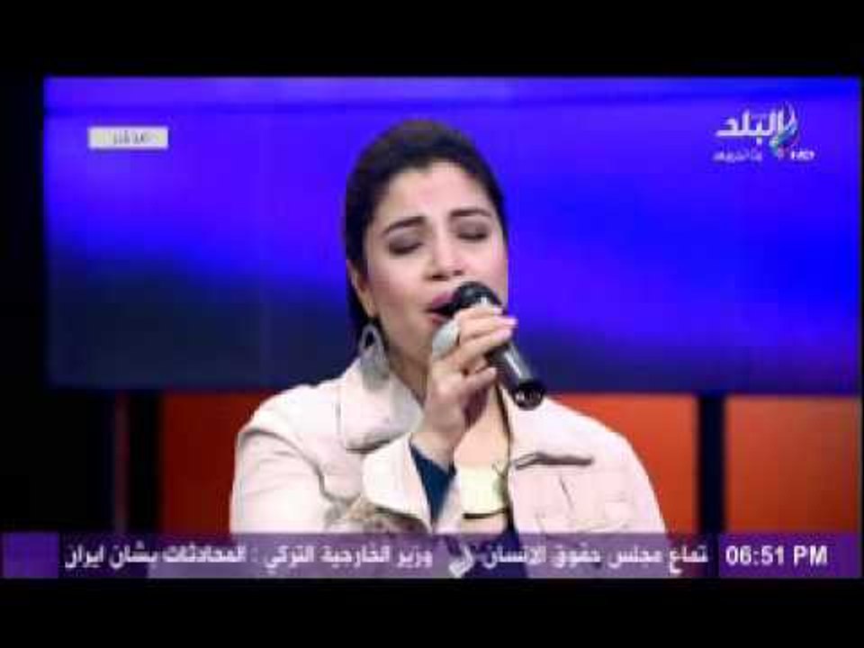 نسمة محجوب تغنى انت عمرى لام كلثوم