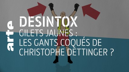 Gilets jaunes : les gants coqués de Christophe Dettinger ? - 06/03/2019 - Désintox