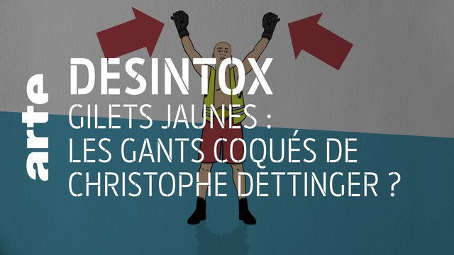 Gilets jaunes : les gants coqués de Christophe Dettinger ? - 06/03/2019 - Désintox