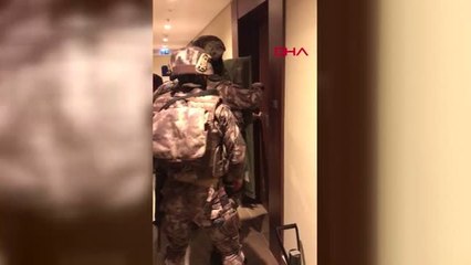 İstanbul- 'Arap Emrah'ın Adamlarına Yapılan Operasyonda Polis Kamerasına Yansıyan Görüntüler