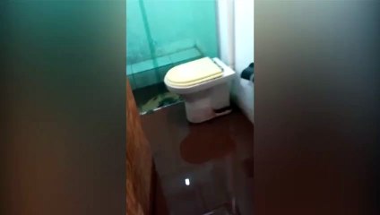 Chuva causa transtornos para moradores no Santa Cruz