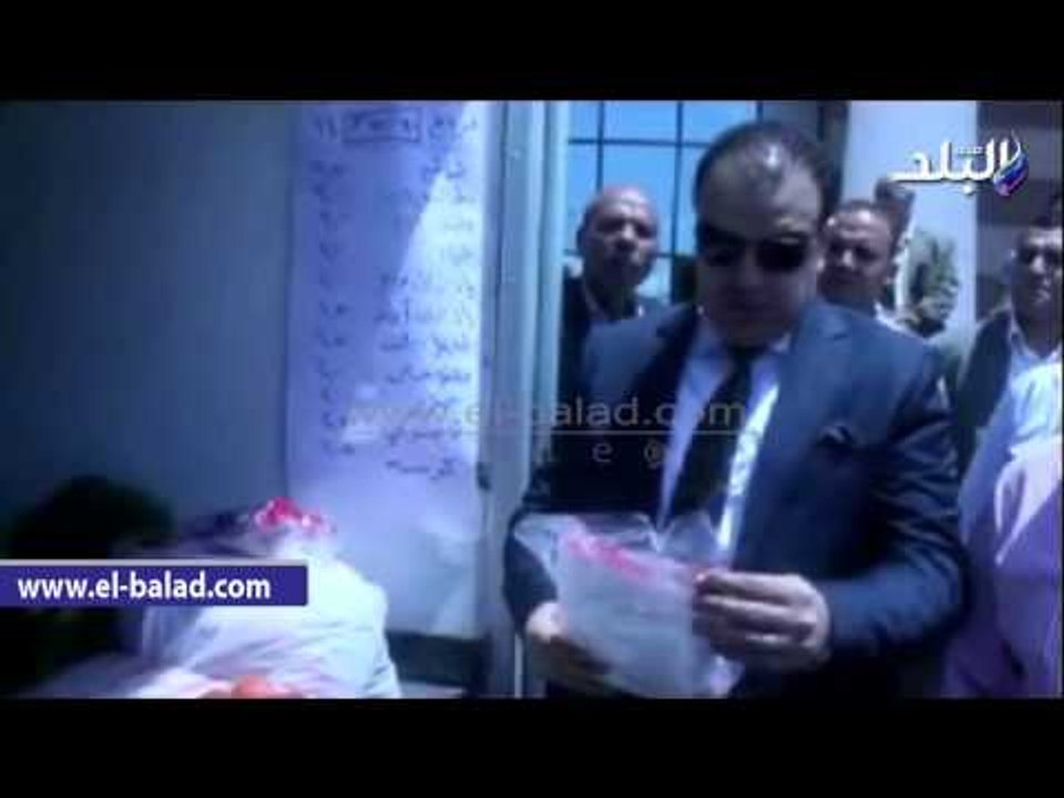 وصول سيارات وزارة الزراعة المبردة المحملة بكافة المنتجات والسلع الغذائية الى محافظة  الفيوم