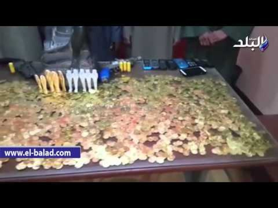 ضبط عصابة تنقيب على الاثار ببنى سويف وبحوزتهم 1...
