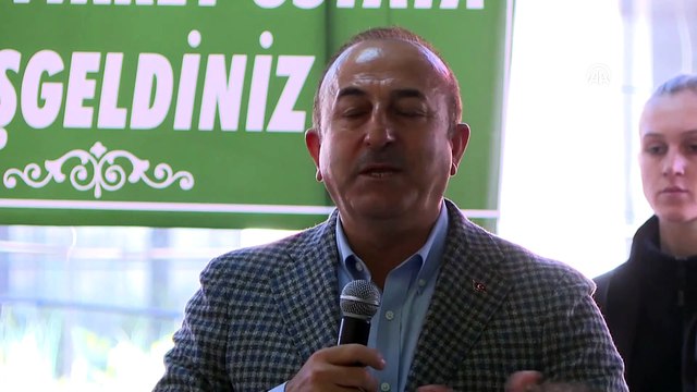 Bakan Çavuşoğlu: '(Millet İttifakı) Türkiye'de ne kadar terör örgütü varsa bu ittifakın içinde' - İZMİR