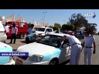 ضبط 334 مخالفات مرورية بمطروح